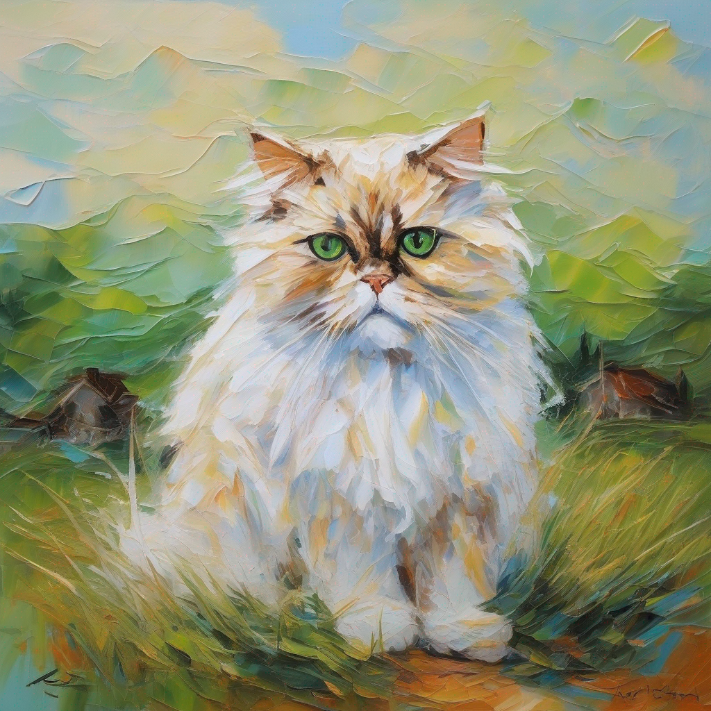 photo of a persian cat